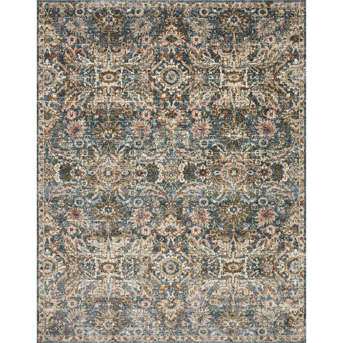 Loloi Saban Blue/Sand Rug by Loloi