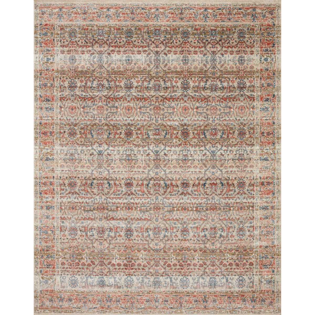 Loloi Saban Sand/Rust Rug by Loloi