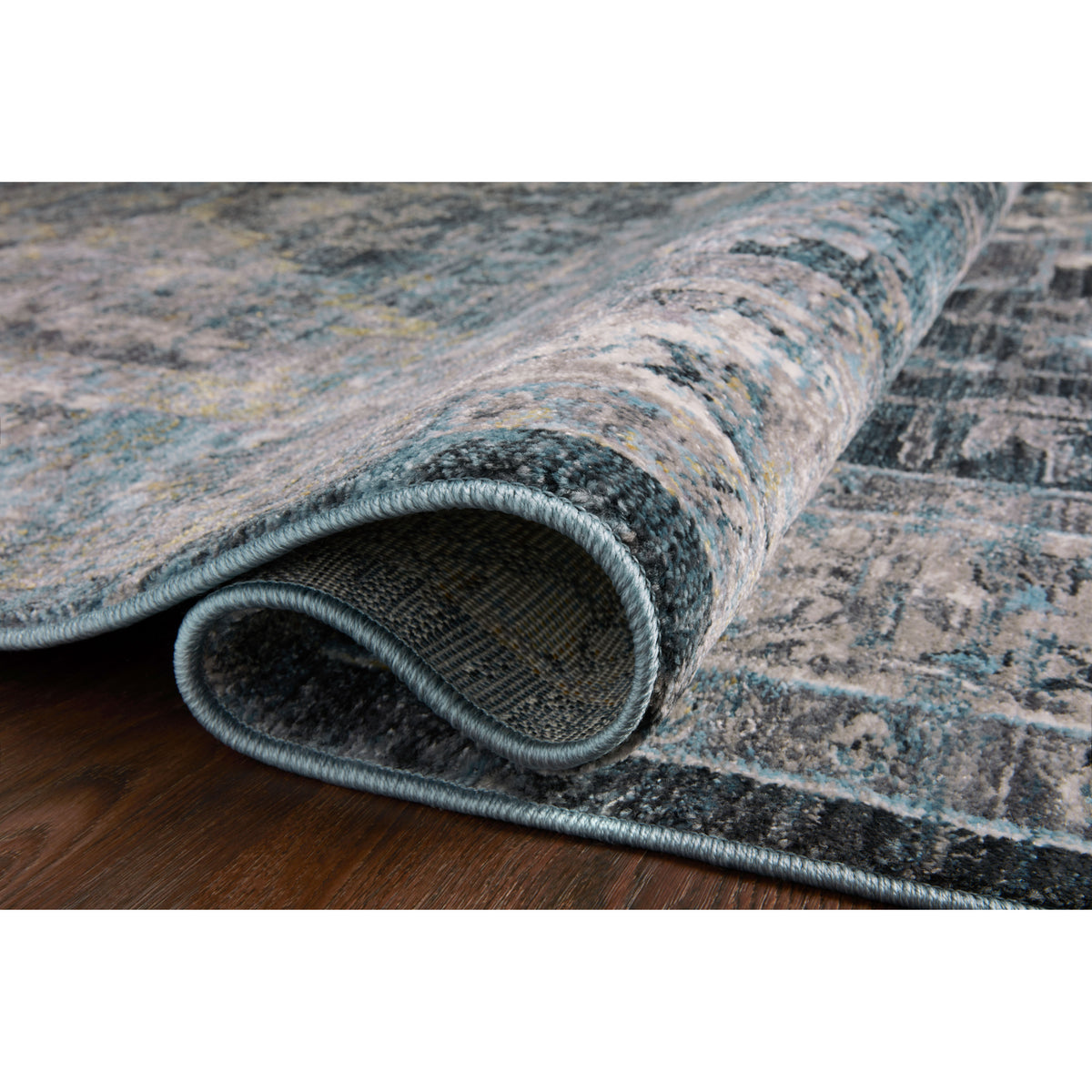 Loloi Samra Denim/Grey Rug by Loloi