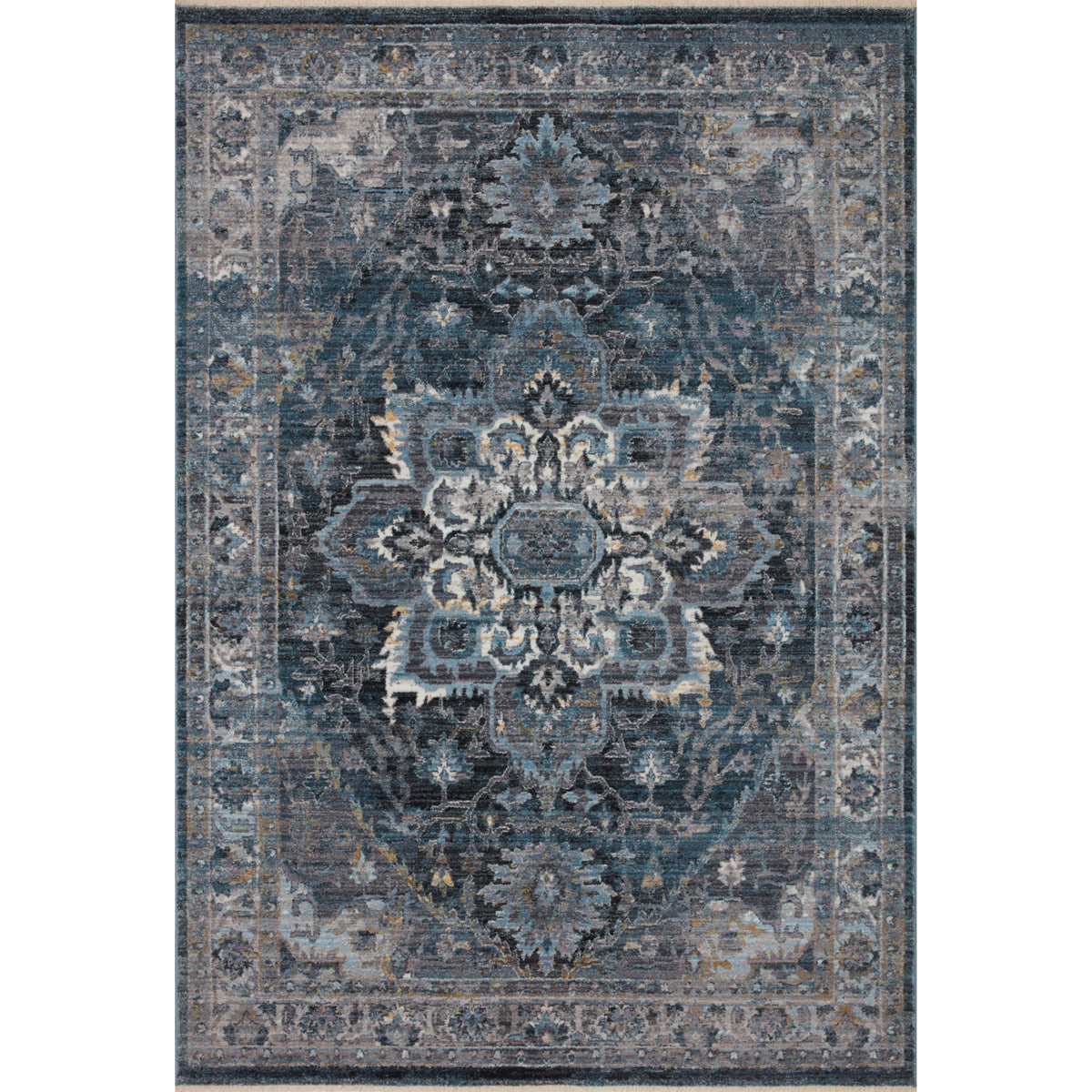Loloi Samra Denim/Grey Rug by Loloi