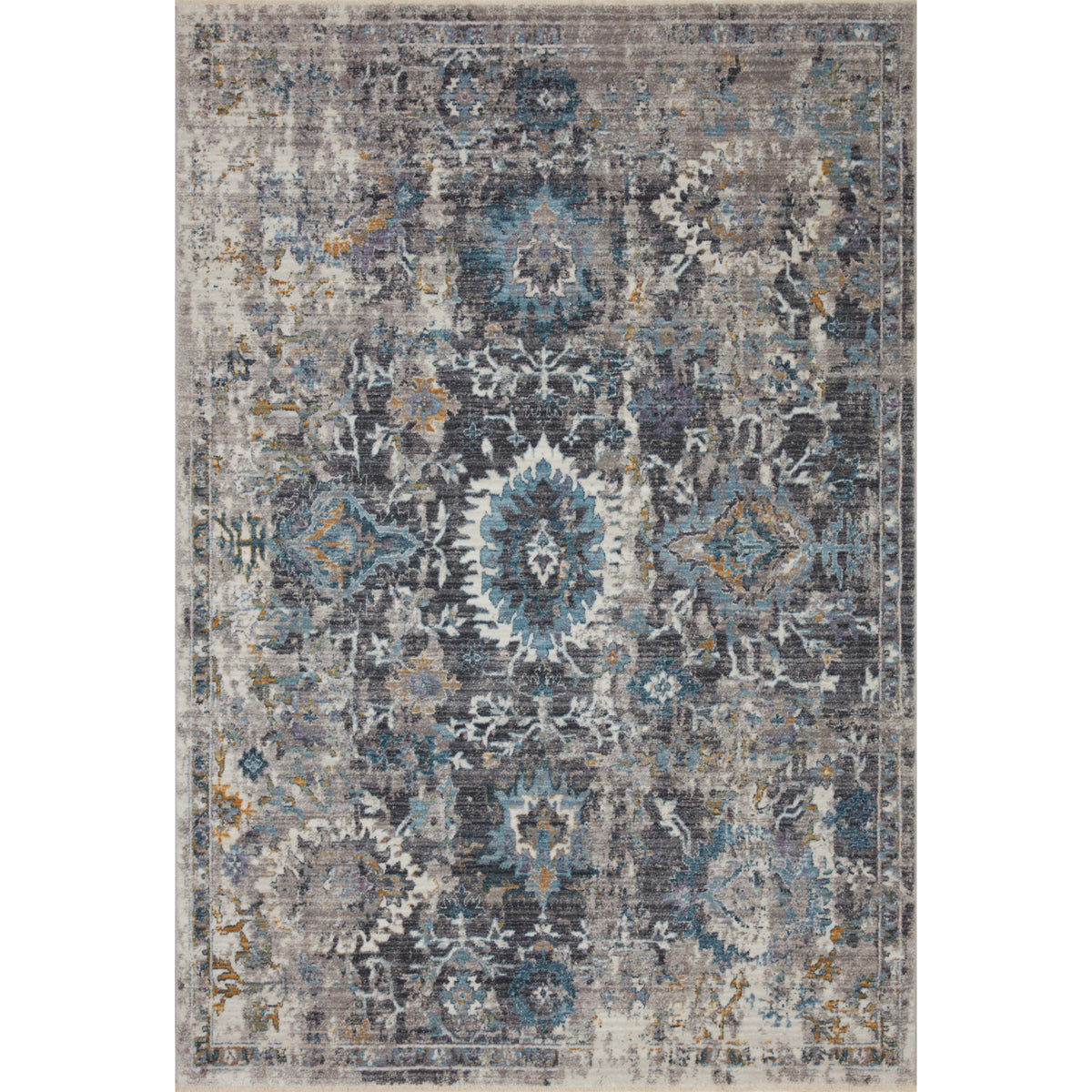 Loloi Samra Grey/Multi Rug by Loloi