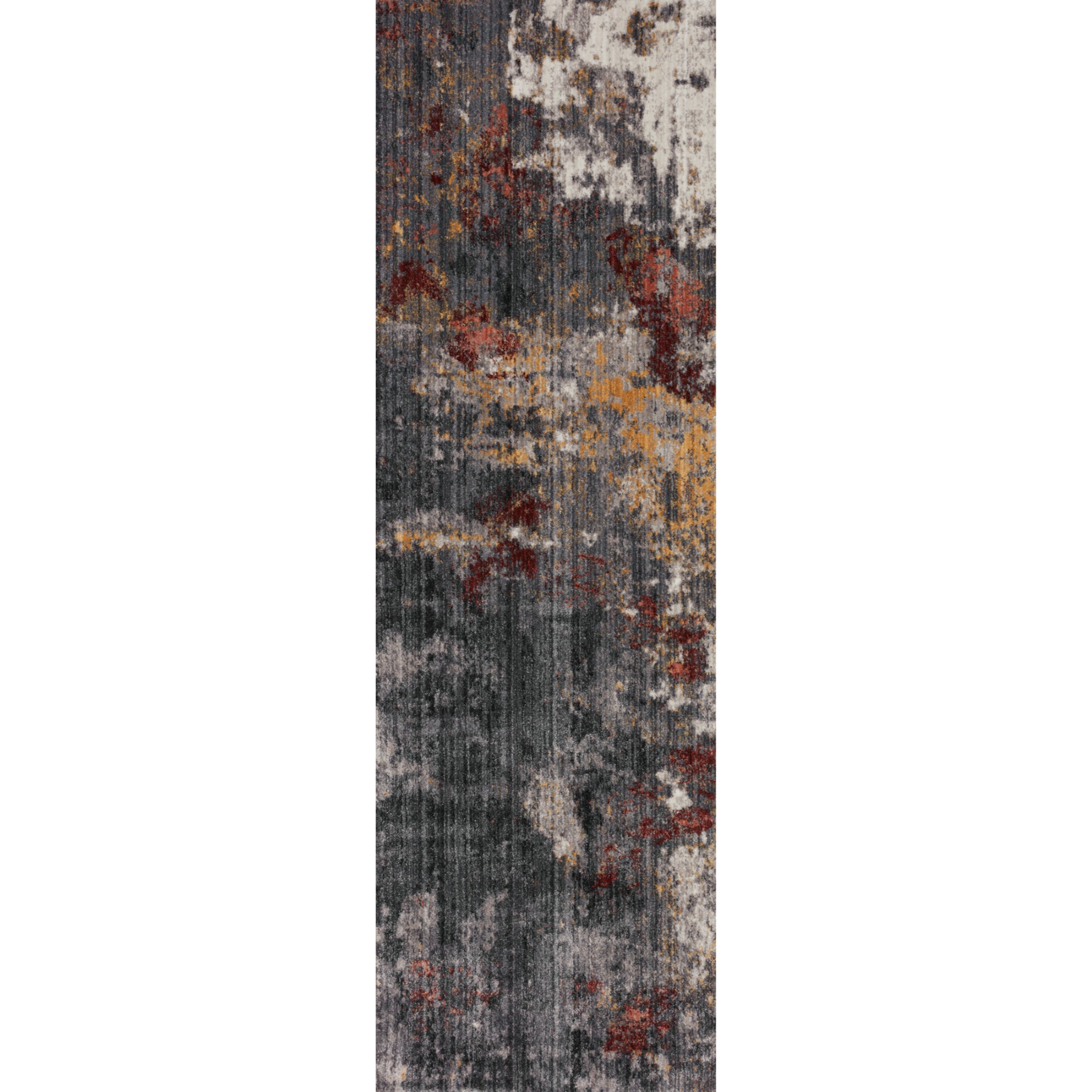 Loloi Samra Dark Grey/Spice Rug