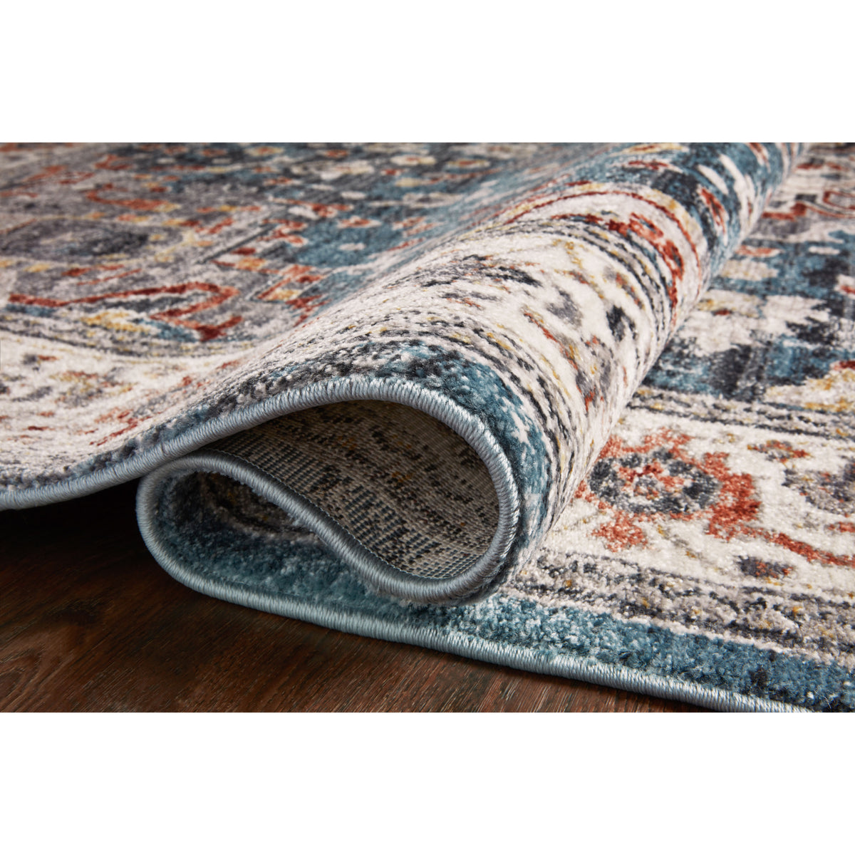 Loloi Samra Slate/Multi Rug by Loloi