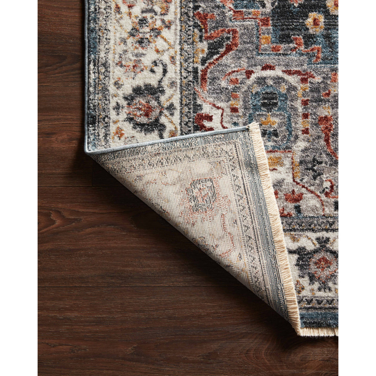 Loloi Samra Slate/Multi Rug by Loloi