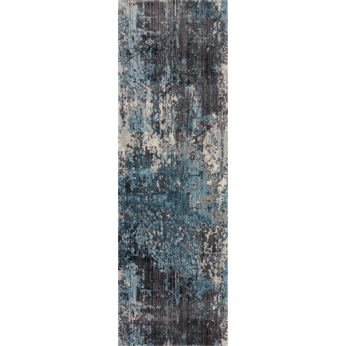 Loloi Samra Charcoal/Sky Rug by Loloi