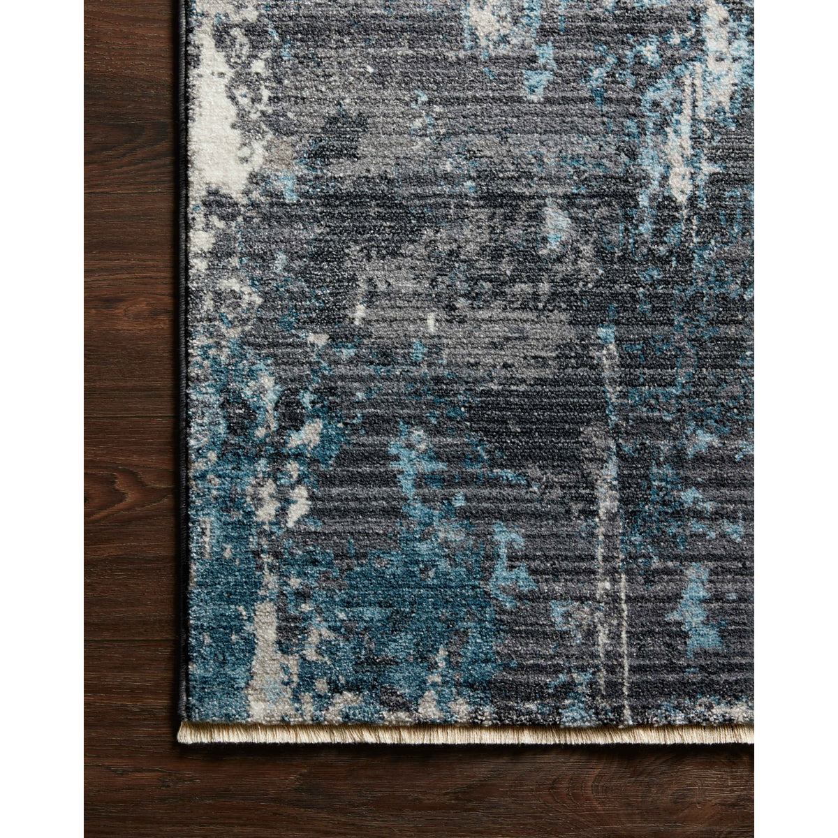 Loloi Samra Charcoal/Sky Rug by Loloi