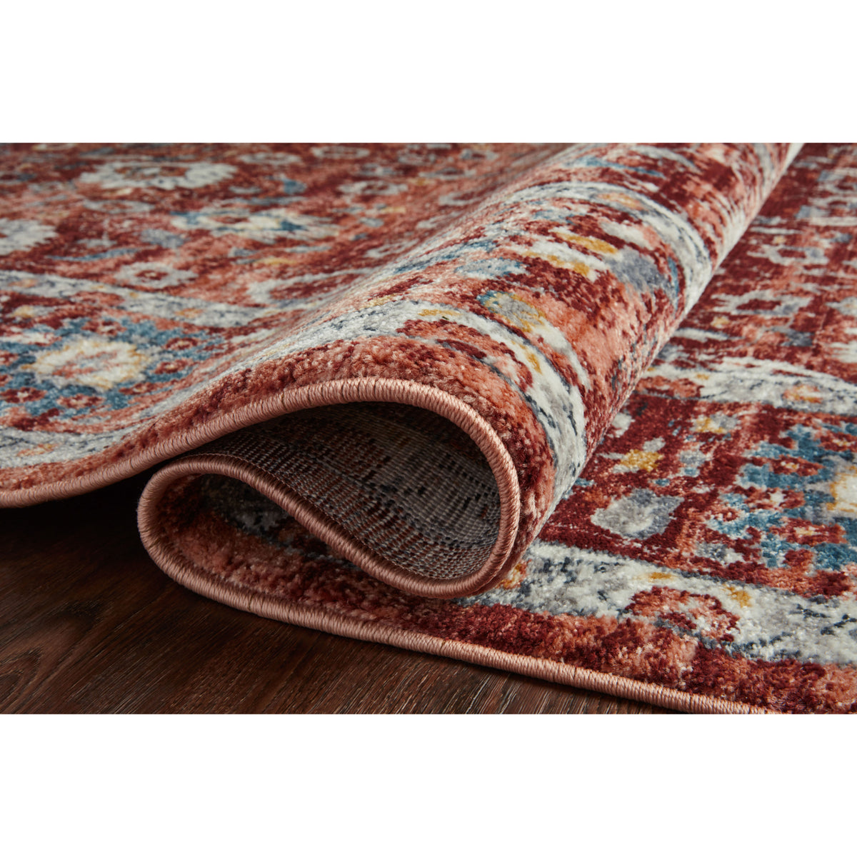 Loloi Samra Brick/Multi Rug by Loloi