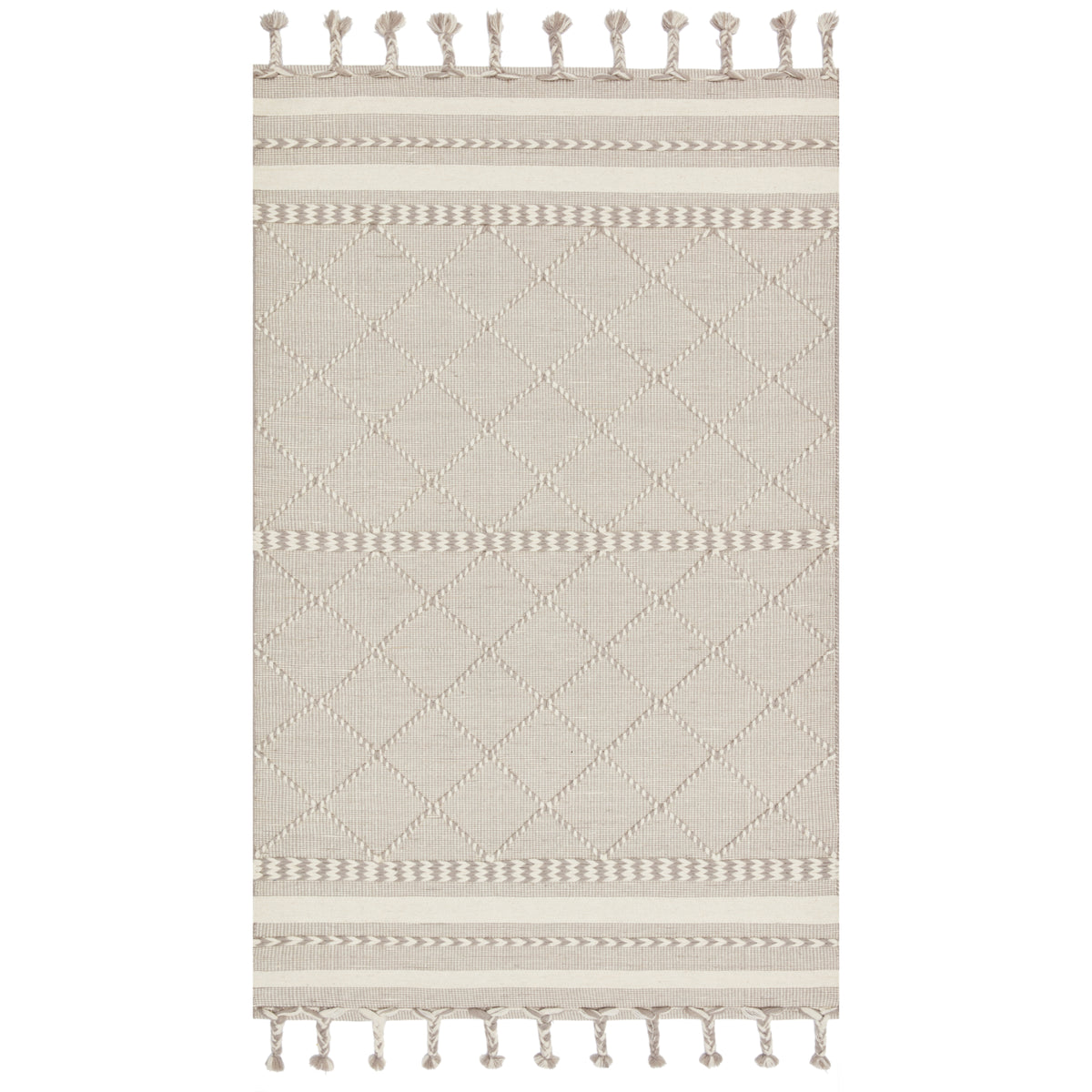 Loloi Sawyer Silver Rug by Loloi
