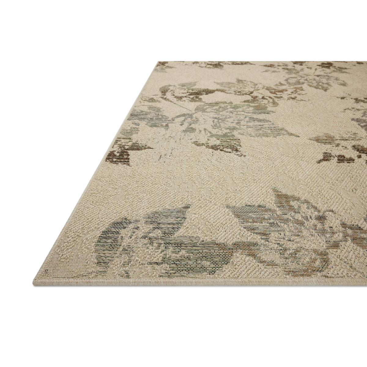 Loloi Saylor Ivory/Bark Indoor/Outdoor Sample Rug by Loloi
