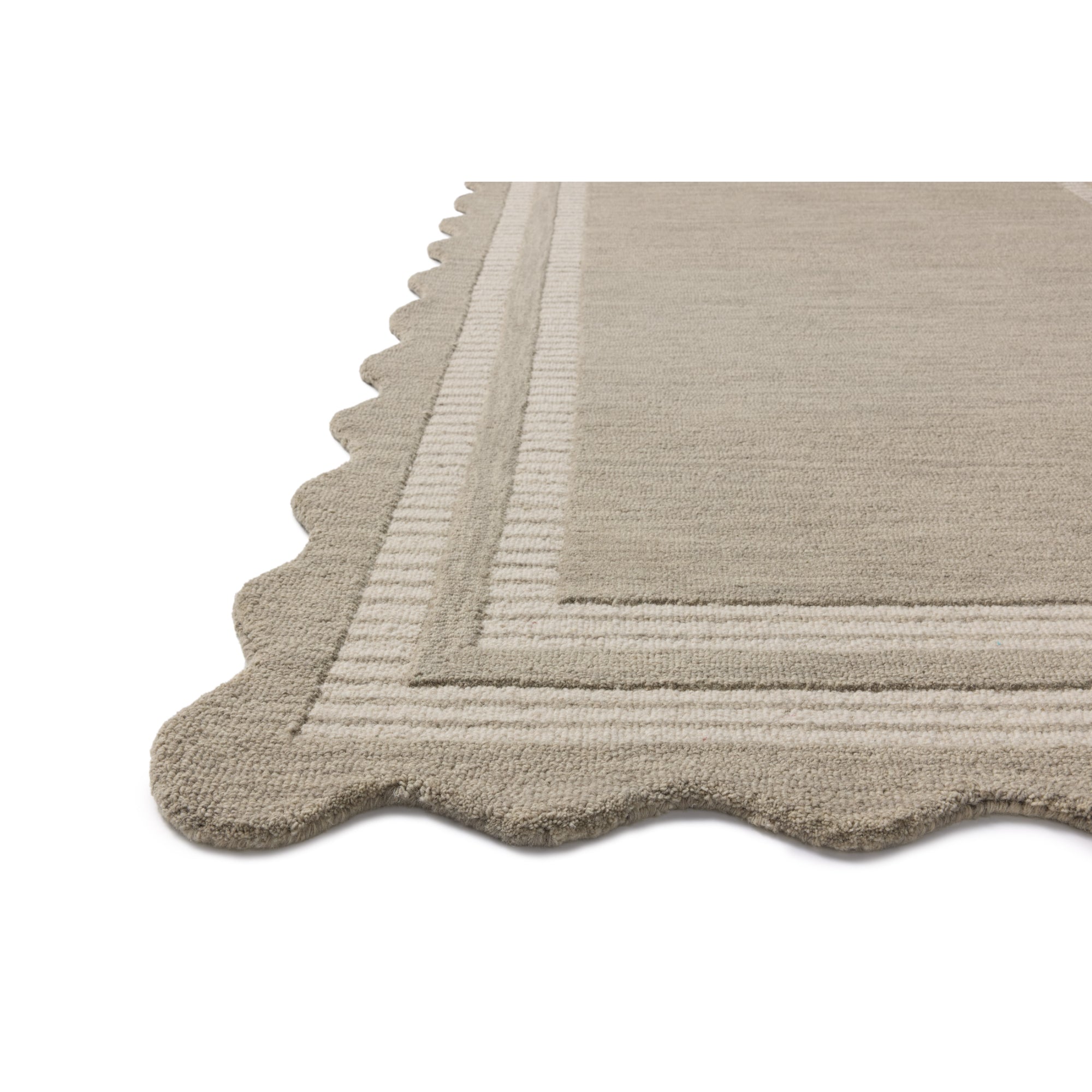 Chris Loves Julia x Loloi Scottie Fog/Ivory Rug