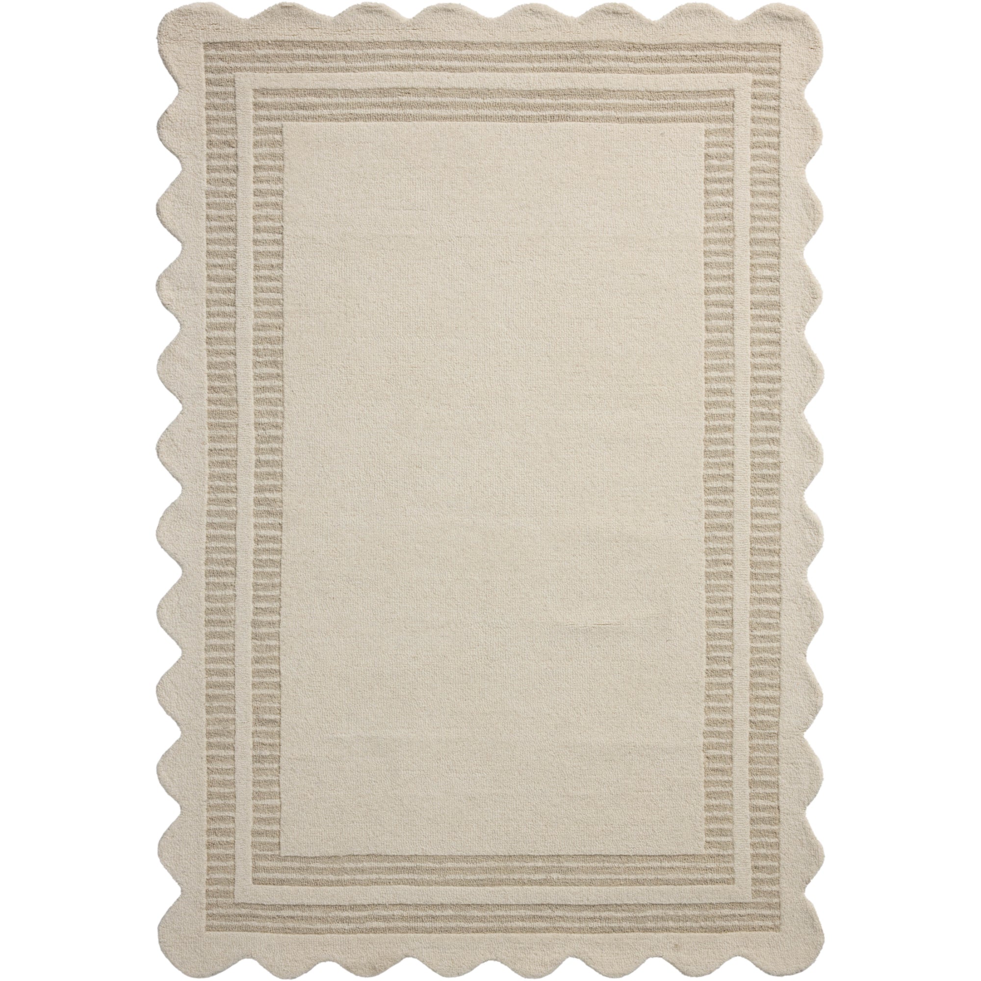 Chris Loves Julia x Loloi Scottie Ivory/Grey Rug