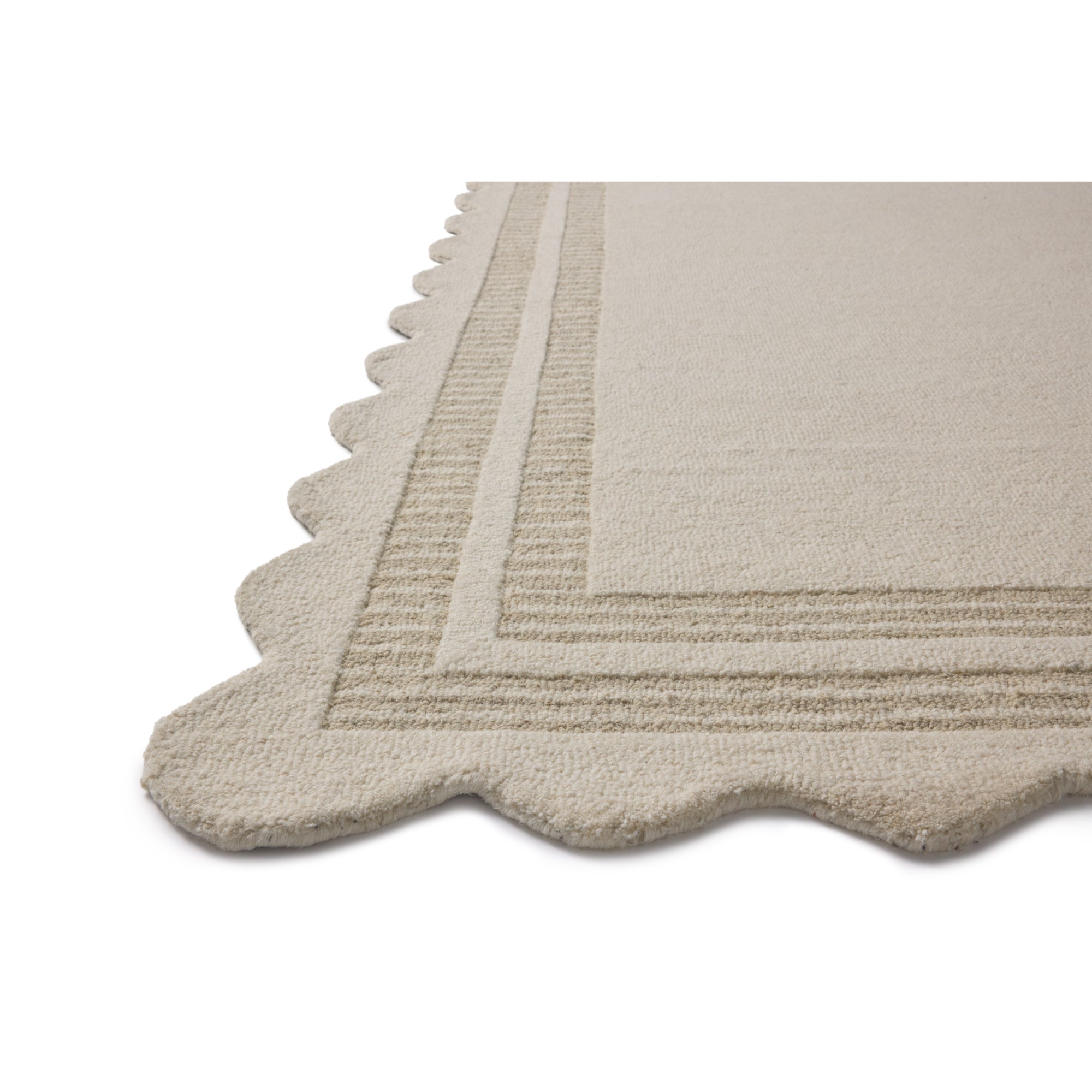 Chris Loves Julia x Loloi Scottie Ivory/Grey Rug