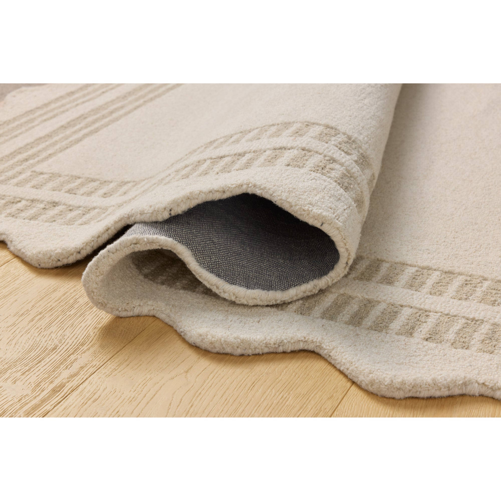 Chris Loves Julia x Loloi Scottie Ivory/Grey Rug