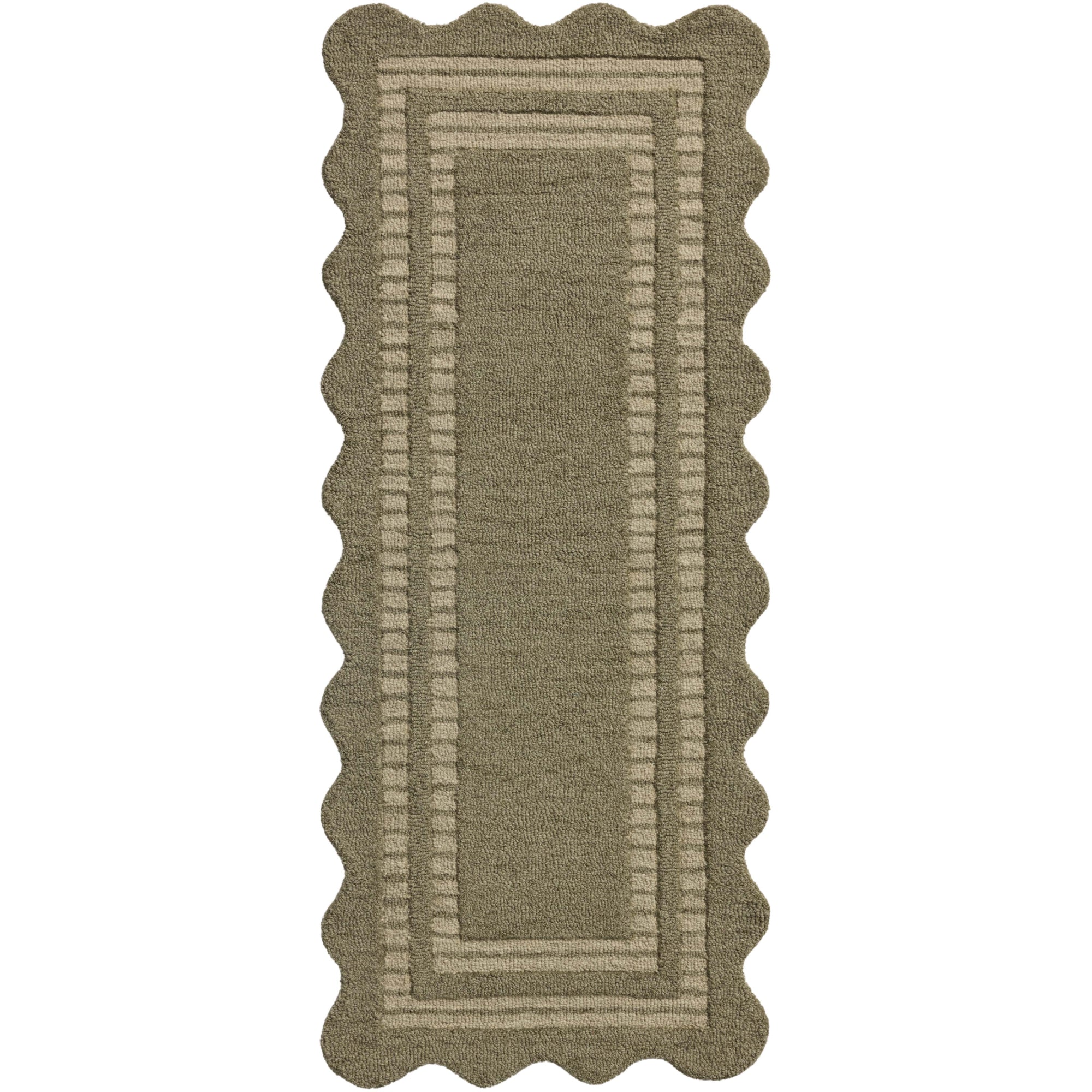 Chris Loves Julia x Loloi Scottie Olive/Pebble Rug