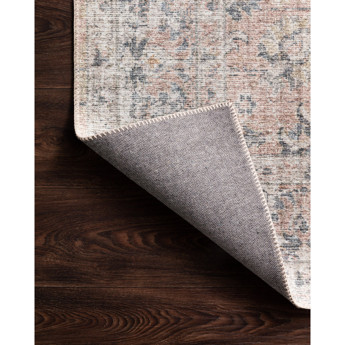 Loloi Skye Blush/Grey Rug by Loloi