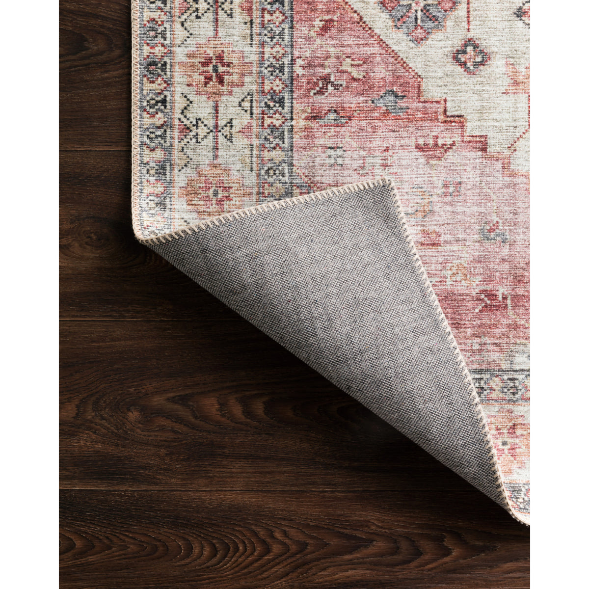 Loloi Skye Ivory/Berry Rug by Loloi