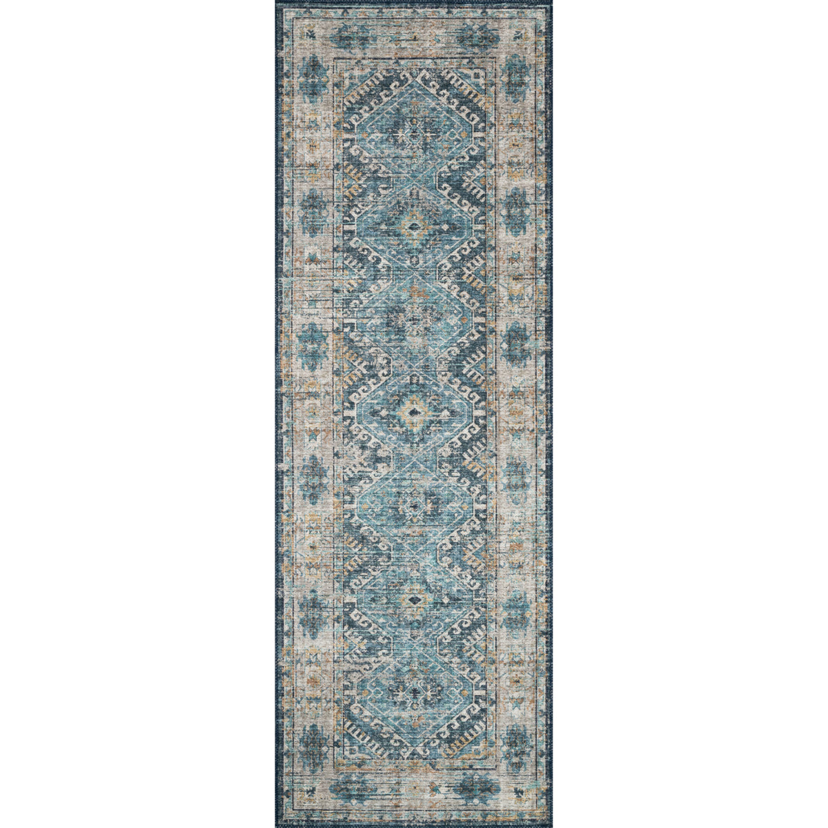Loloi Skye Denim/Natural Rug by Loloi