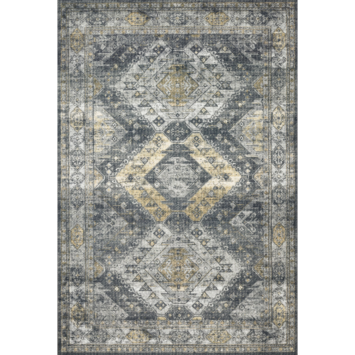 Loloi Skye Graphite/Silver Rug by Loloi