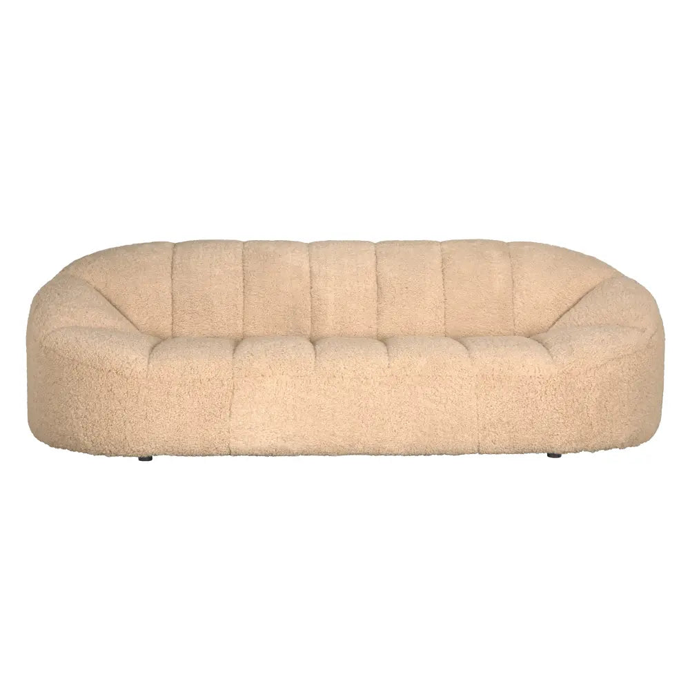 Amadeus Camel Fabric Sofa