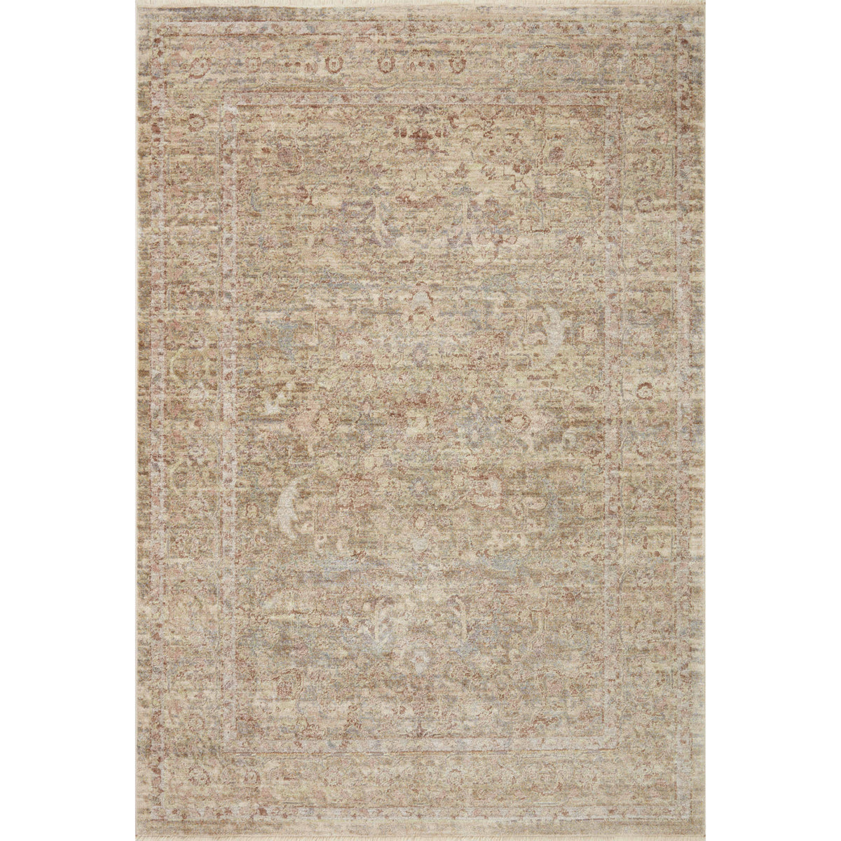 Loloi Sonnet Moss/Natural Rug by Loloi