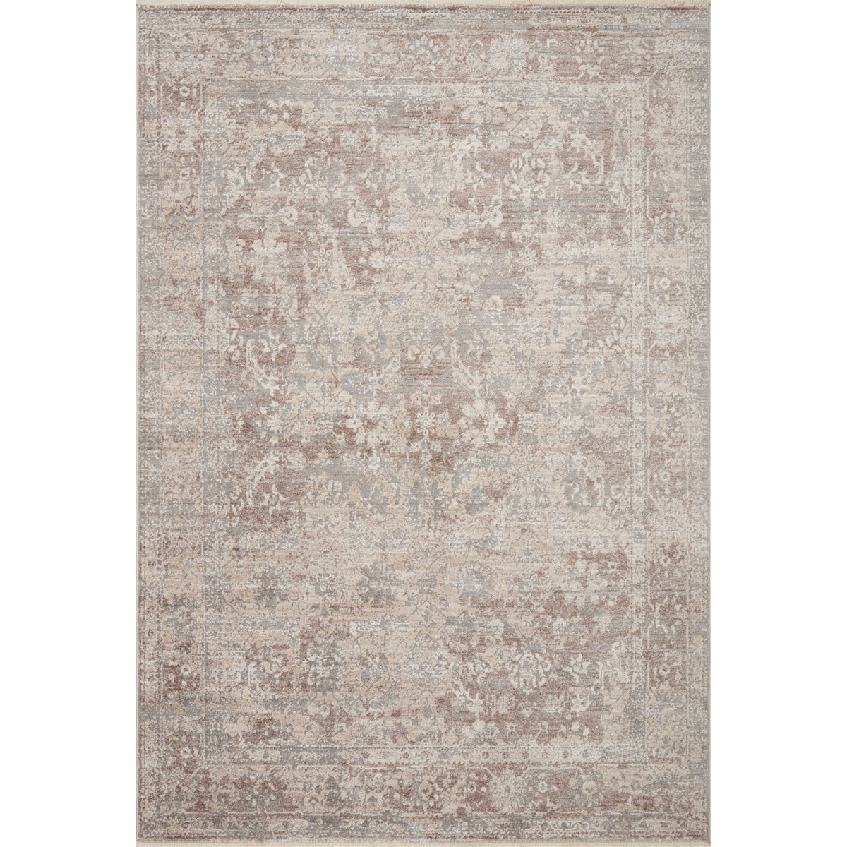 Loloi Sonnet Silver/Natural Rug by Loloi