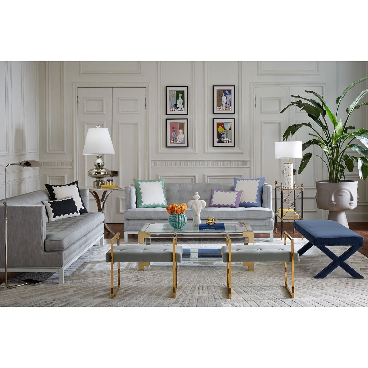 Sunburst Hand-Knotted Rug