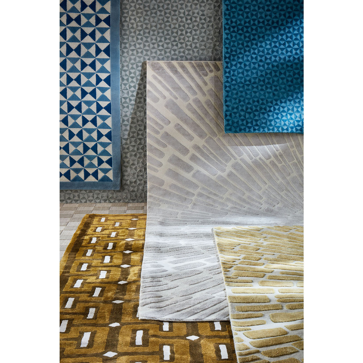 Sunburst Hand-Knotted Rug