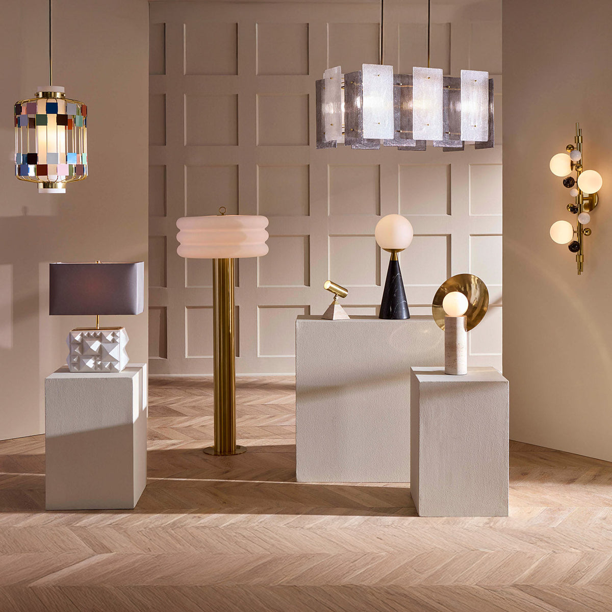 Globo Three-Light Sconce