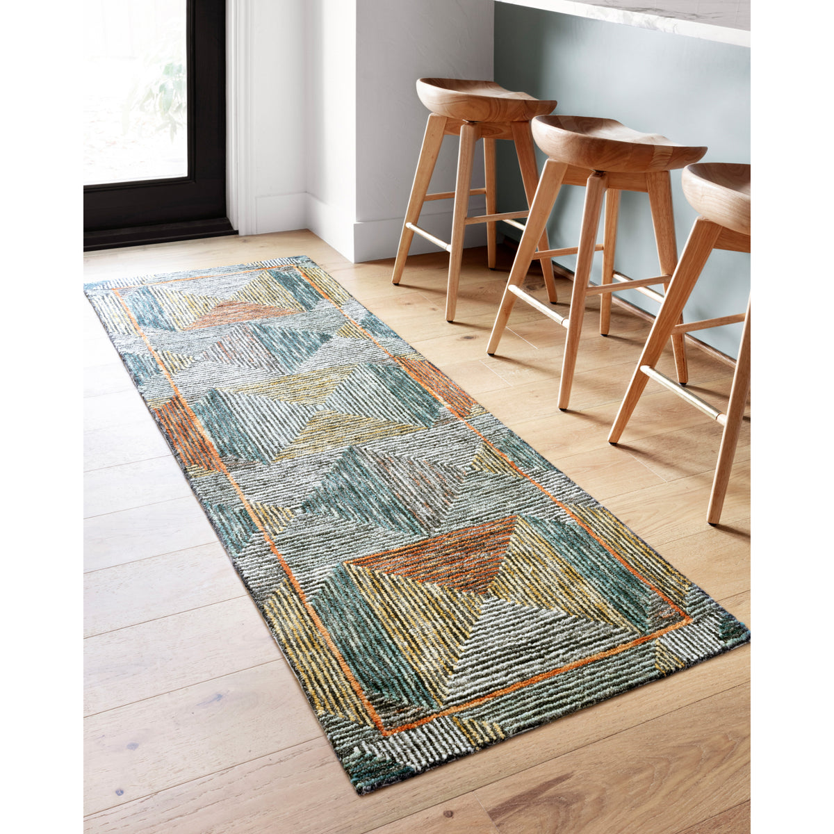 Loloi Spectrum Lagoon/Spice Rug by Loloi
