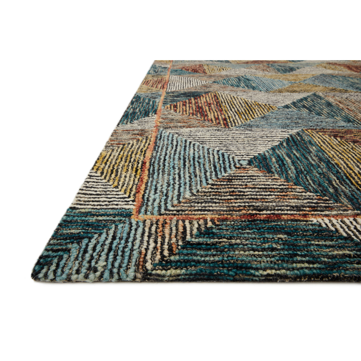 Loloi Spectrum Lagoon/Spice Rug by Loloi