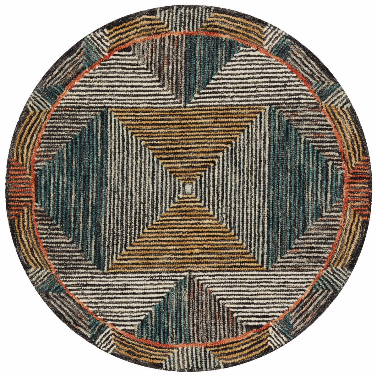 Loloi Spectrum Lagoon/Spice Rug by Loloi