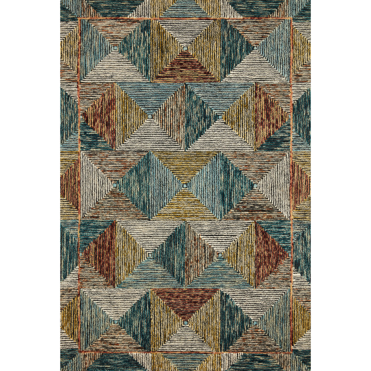 Loloi Spectrum Lagoon/Spice Rug by Loloi