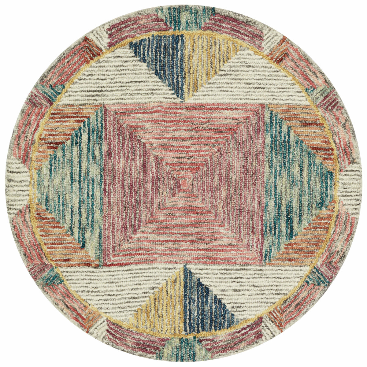 Loloi Spectrum Silver/Fiesta Rug by Loloi