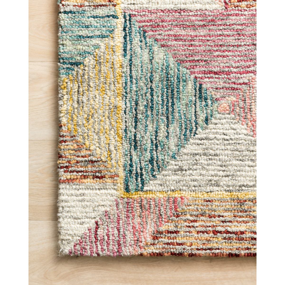 Loloi Spectrum Silver/Fiesta Rug by Loloi