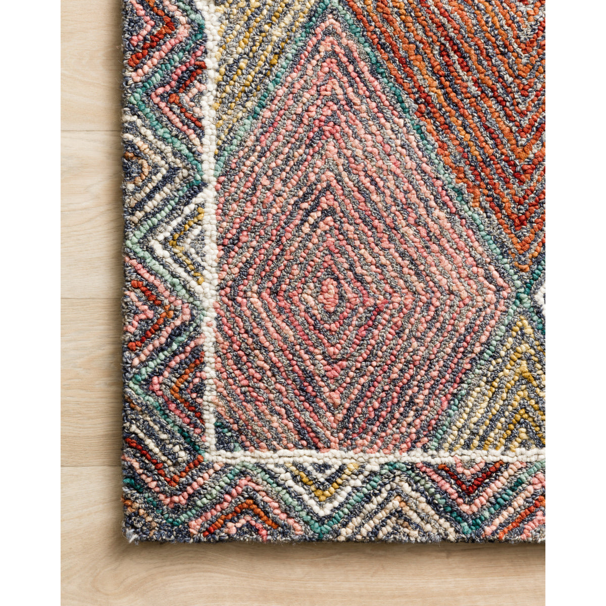 Loloi Spectrum Turquoise/Fiesta Rug by Loloi