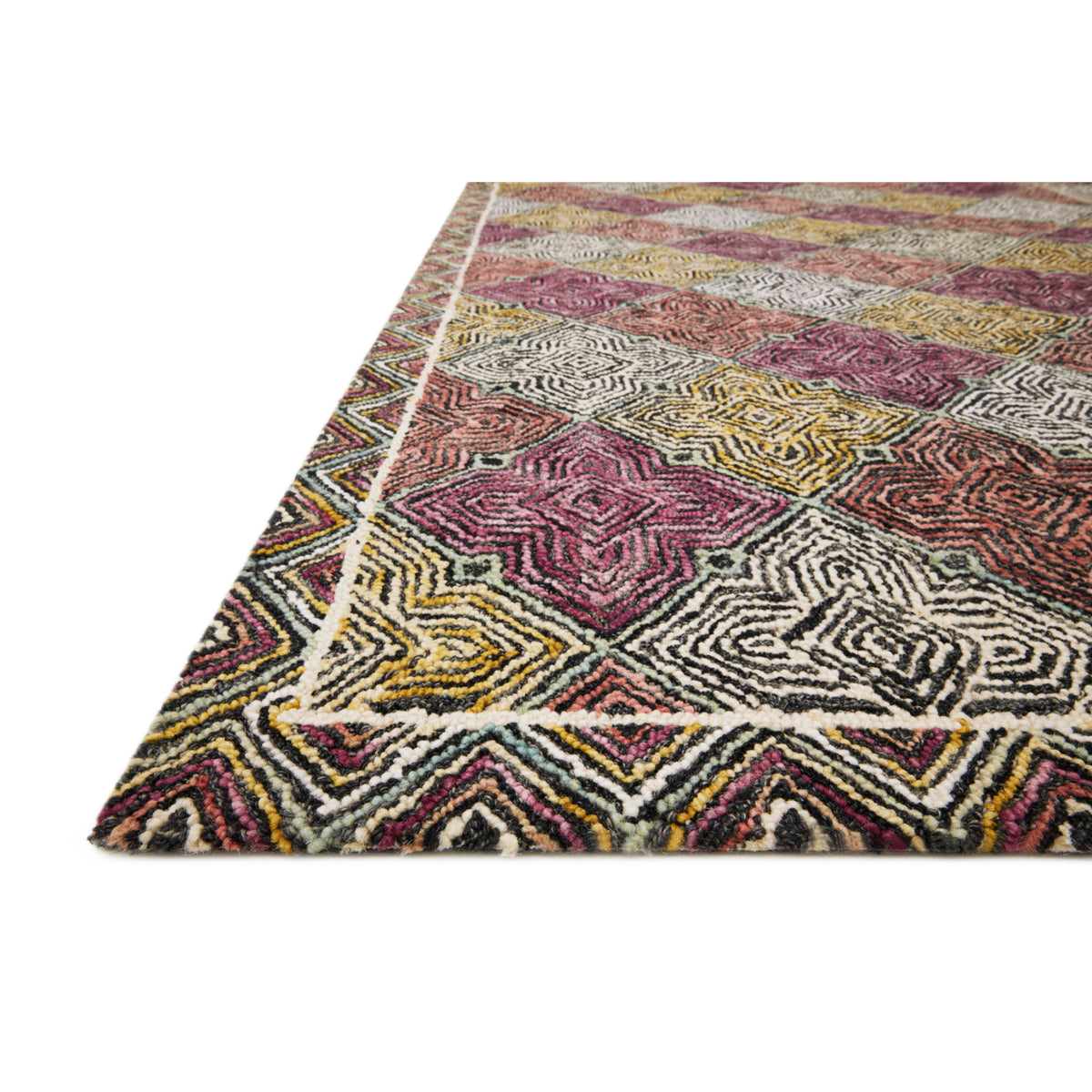Loloi Spectrum Charcoal/Multi Rug by Loloi