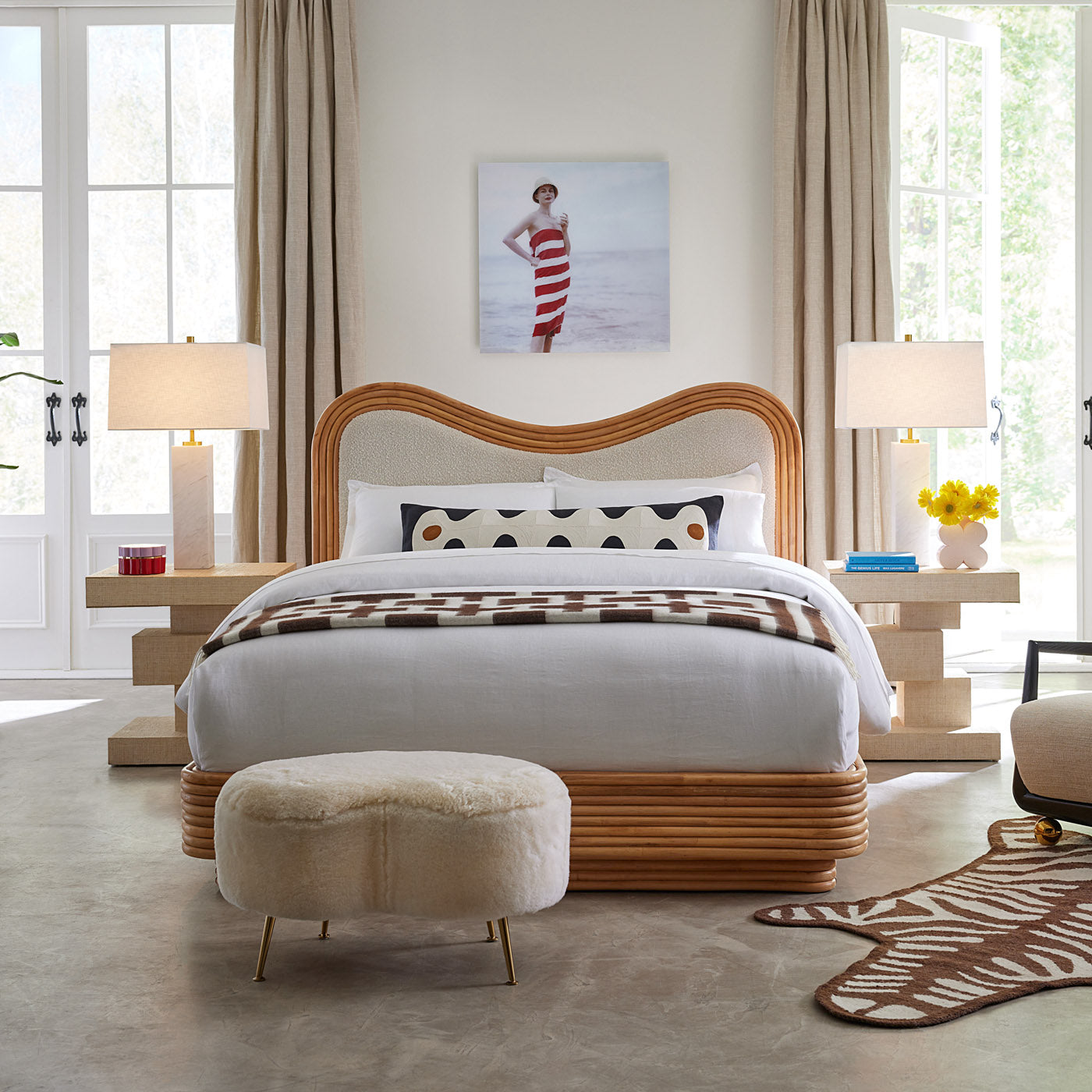 Riviera Wave Bed Beds Jonathan Adler , Black Friday Sale Jonathan Adler Furniture Sale, Old Bones Co, Mid Century Furniture Sale, Four Hands Furniture, Black Friday Sale Riviera Wave Bed,Gus Sale, Perigold Riviera Wave Bed Beds Black Friday Sale , Perigold Sale Riviera Wave Bed,Riviera Wave Bed Lulu and Georgia, Burke Decor Sale Riviera Wave Bed, www.oldbonesco.com