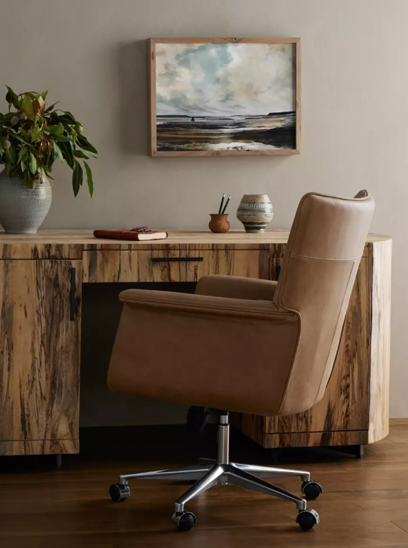 Humphrey Desk Chair Office Chair Four Hands Four Hands, Mid Century Modern Furniture, Old Bones Furniture Company, Old Bones Co, Modern Mid Century, Designer Furniture, https://www.oldbonesco.com/