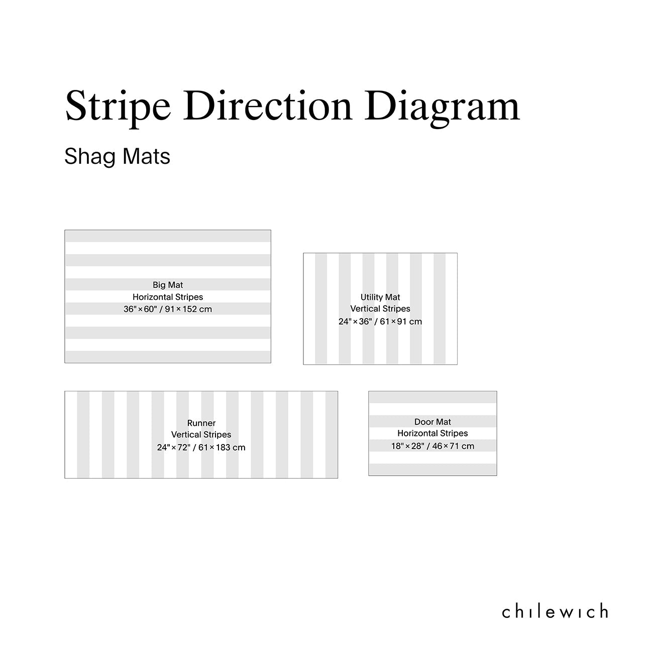 Bolt Stripe Shag