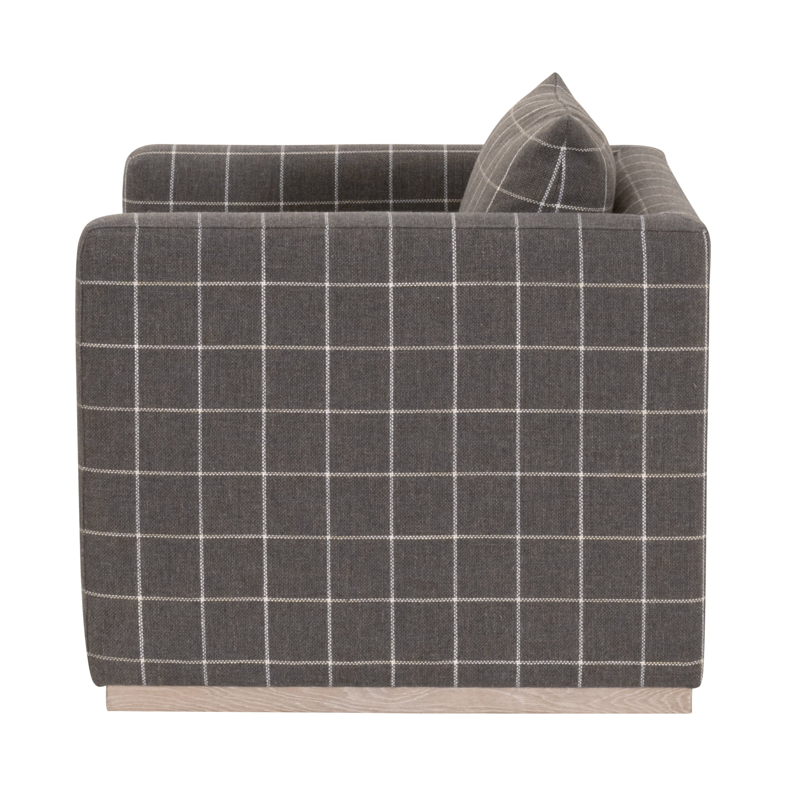 Siena Plinth Base Swivel Club Chair