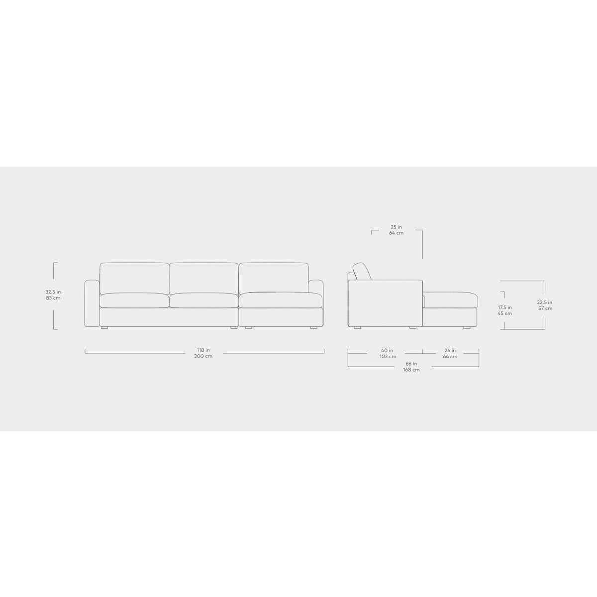 Ashdale Sectional by Gus*