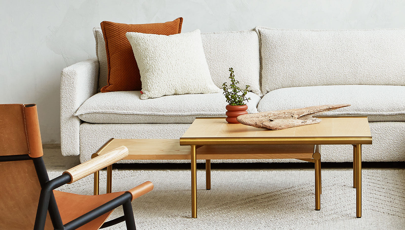 Sola Sofa Sofa Gus* Four Hands, Mid Century Modern Furniture, Old Bones Furniture Company, Old Bones Co, Modern Mid Century, Designer Furniture, https://www.oldbonesco.com/