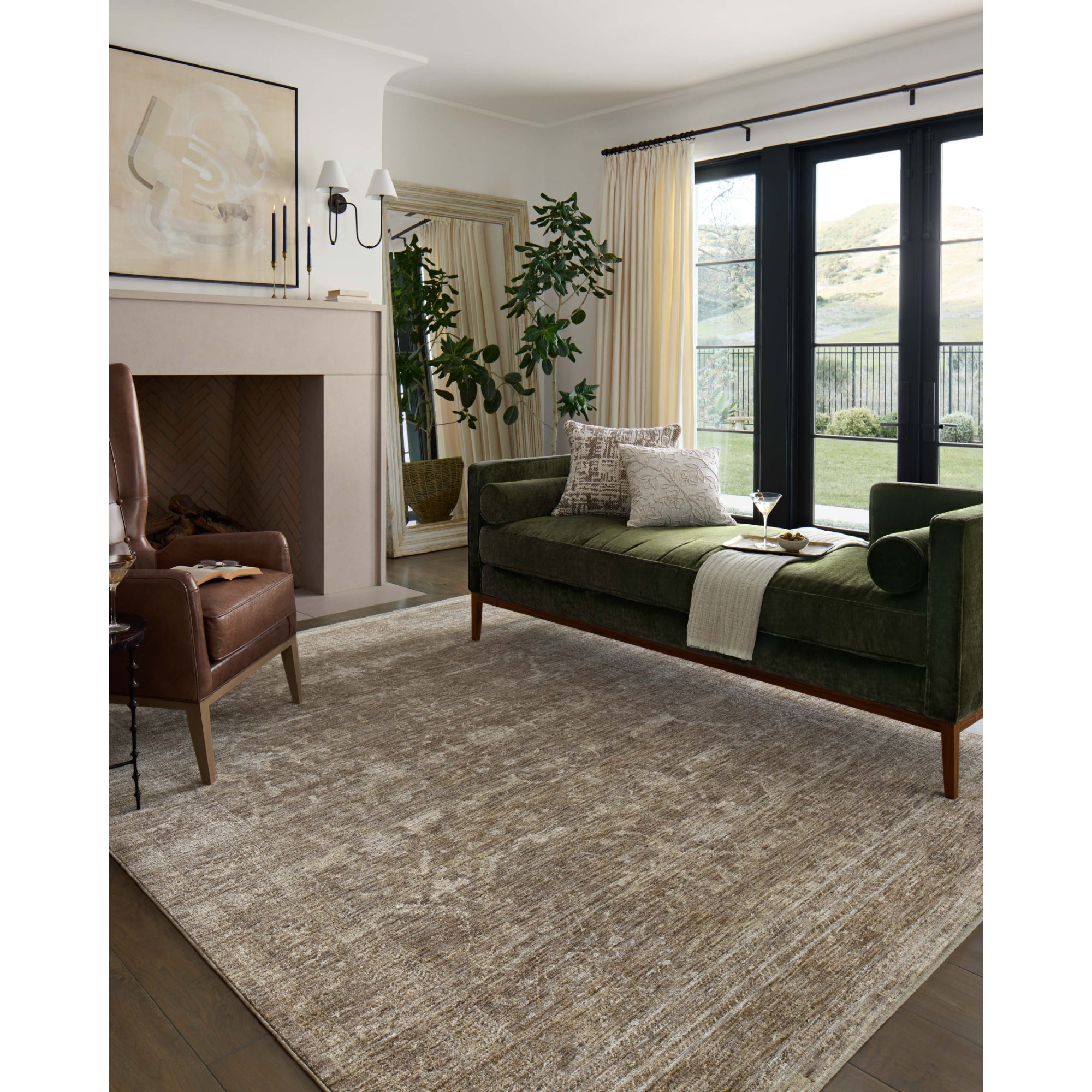 Loloi Tabitha Taupe/Pebble Rug