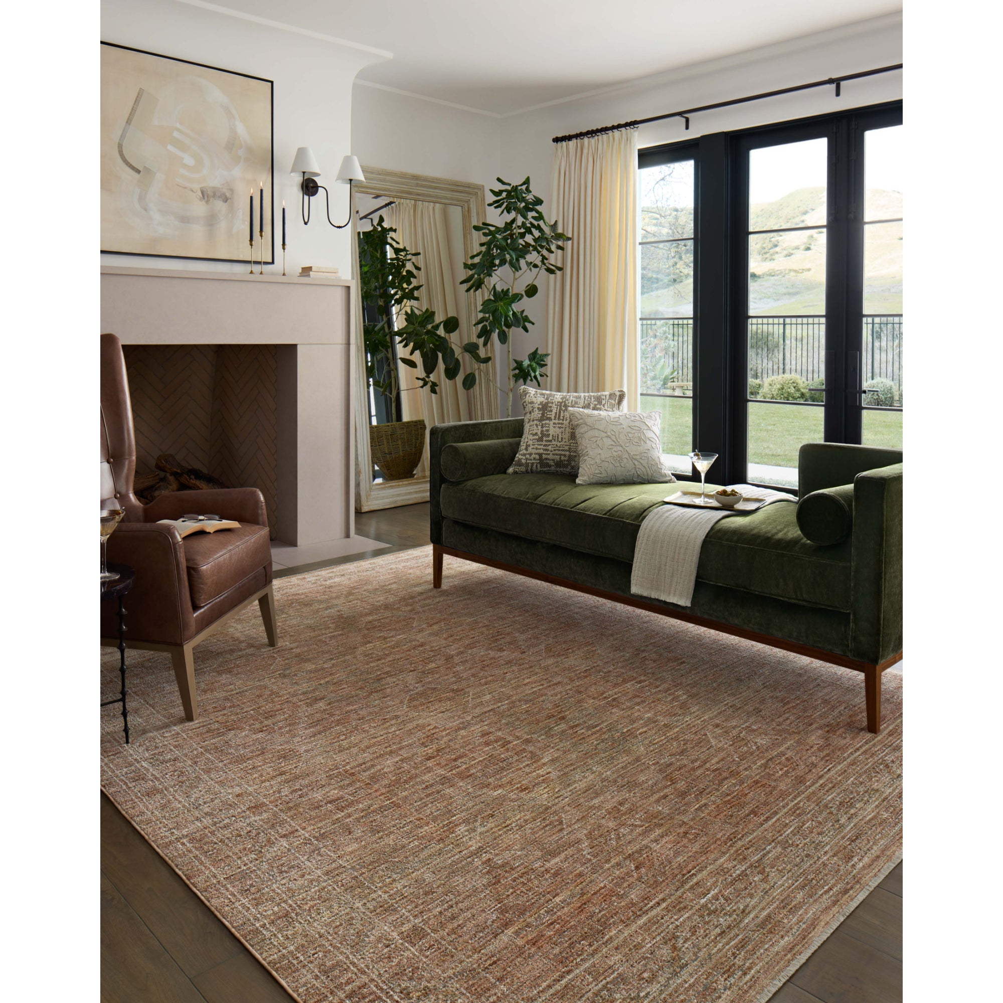 Loloi Tabitha Clay/Natural Rug