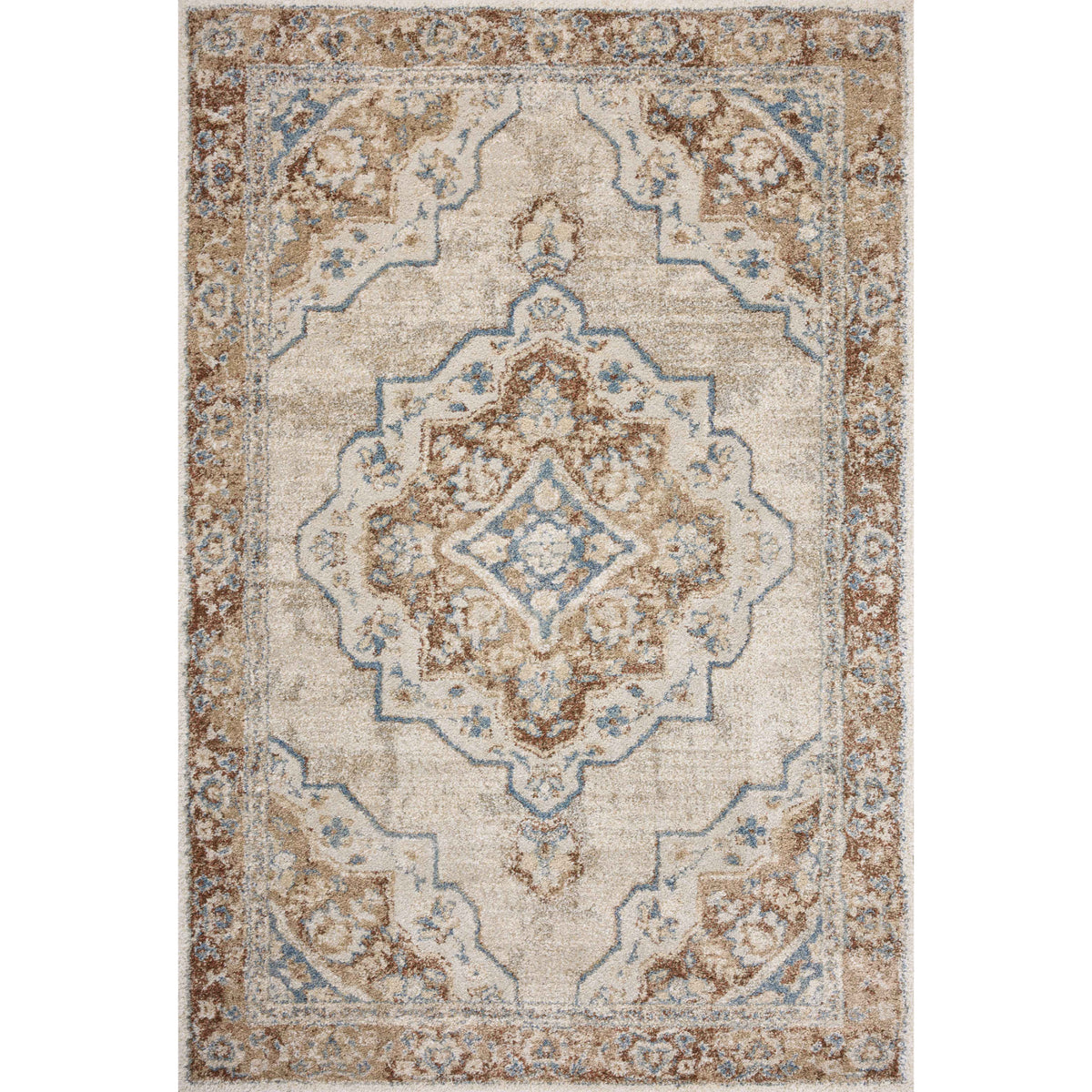 Loloi Tamryn Natural/Multi Rug by Loloi