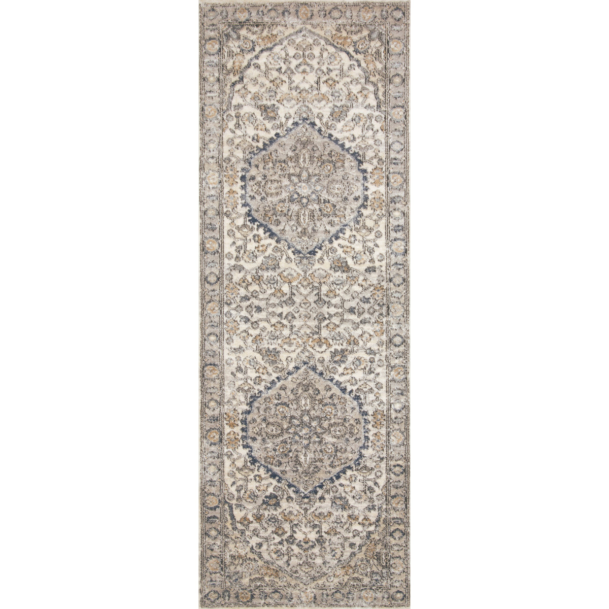 Loloi Teagan Natural/Light Grey Rug by Loloi