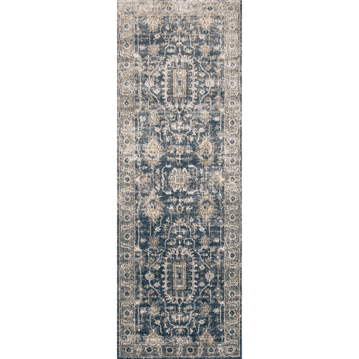 Loloi Teagan Denim/Pebble Rug by Loloi