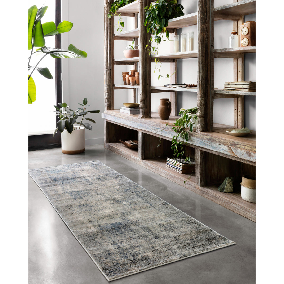 Loloi Teagan Denim/Slate Rug by Loloi