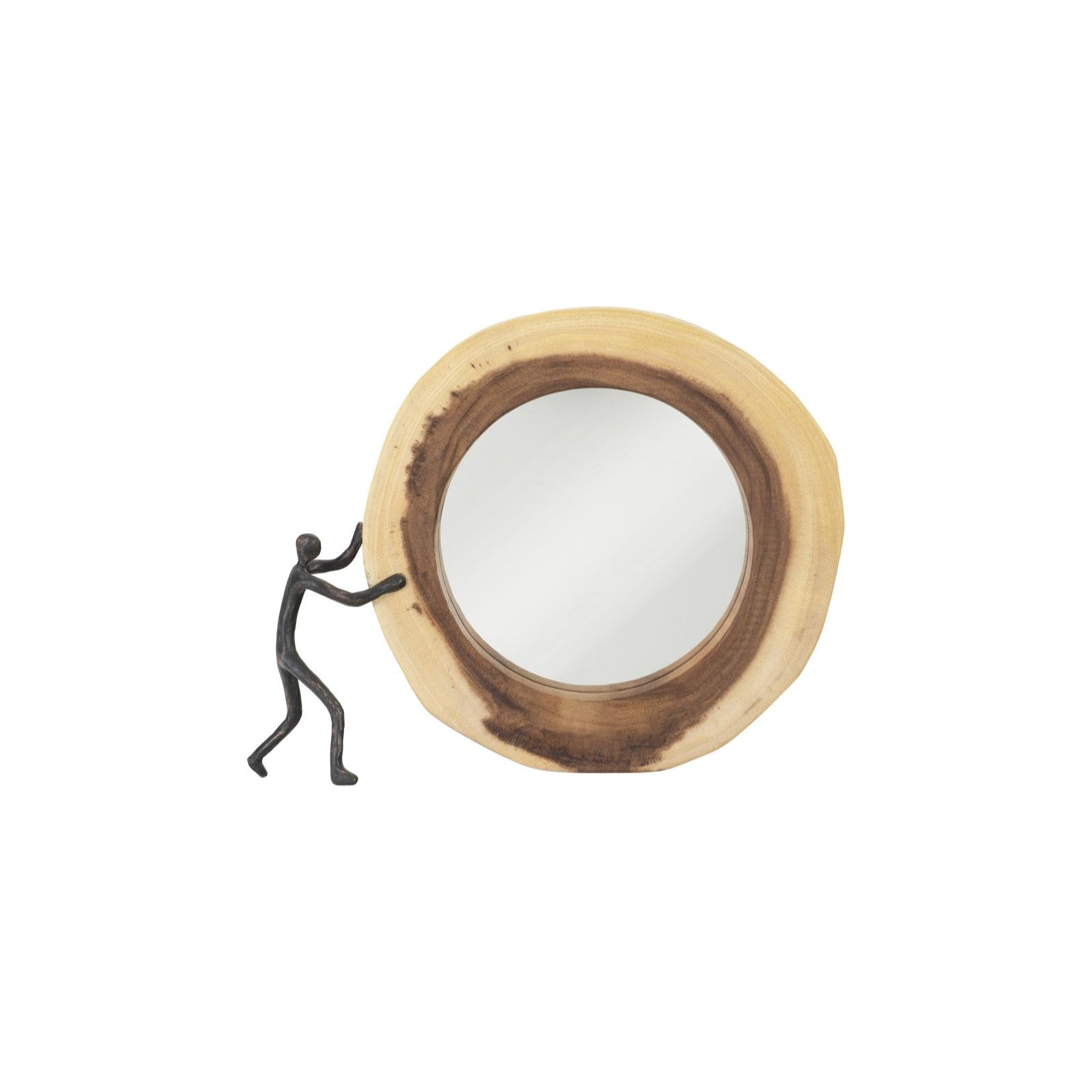 Atlas Cross Cut Left Side Full Body Mirror