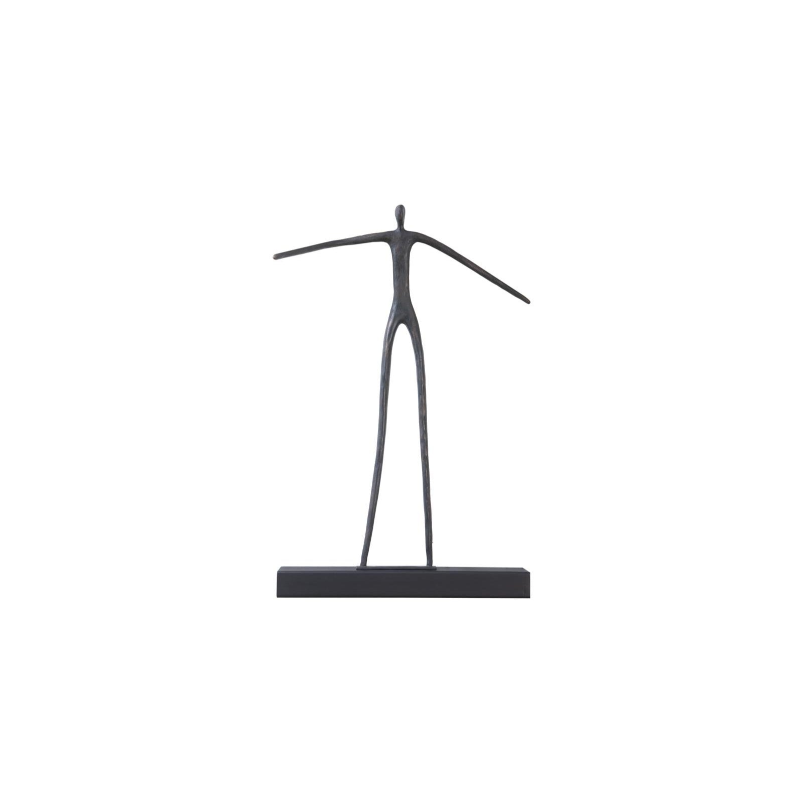 Moveable Standing Man on Short Shelf